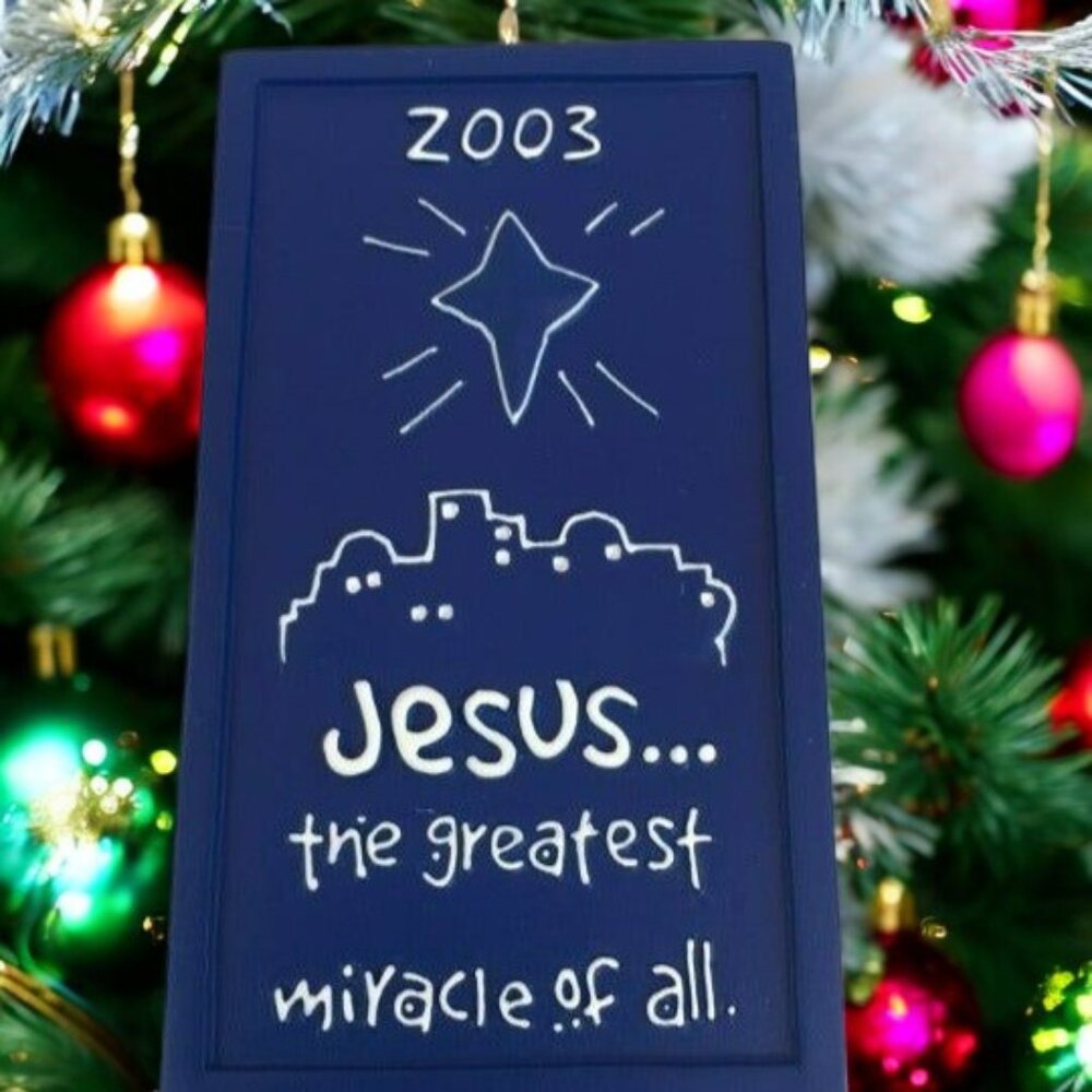 Star Over Bethlehem Dayspring Christmas Ornament from 2003